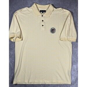Putterboy Collection Shirt Mens Large 2005 US Open Pinehurst Polo Yellow
